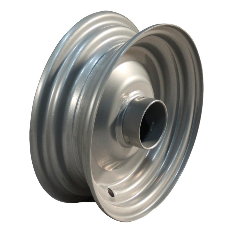 air tire + wheel 4.80/4.00-8 2.50Ax8H2 ET0 NL90mm steel S-2202 grey