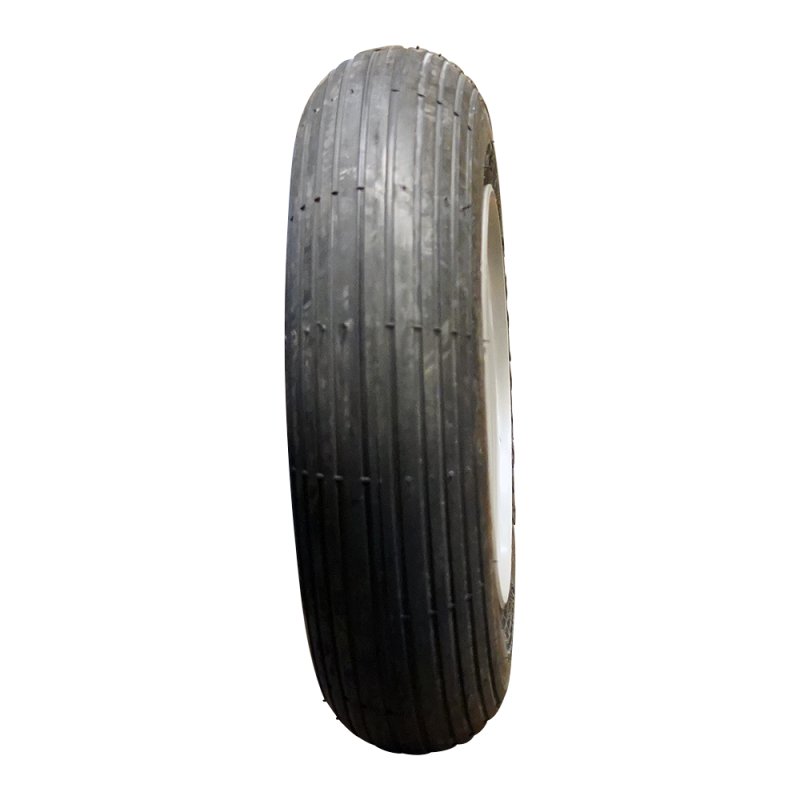 air tire + wheel 4.80/4.00-8 3.00D-8 ET0 94/140/5 steel S-2301 silver grey