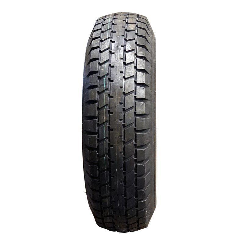 air tire + wheel 5.00-8 3.00D-8 ET0 94/140/5 steel S-7102 silver grey