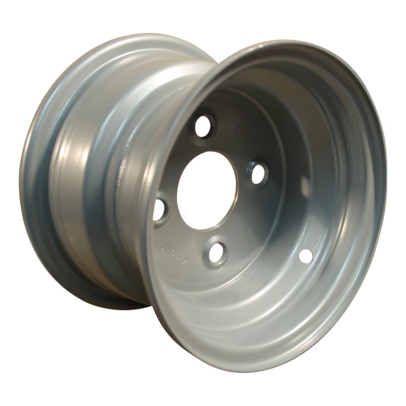 luchtband + wiel 16x6.50-8 5.50x8H2 ET-2 60/100/4 staal V-3503 zilvergrijs