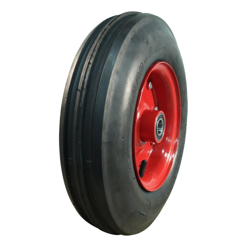 air tire + wheel 4.80/4.00-8 3.00D-8 ET0 NL88mm steel V-8502 red