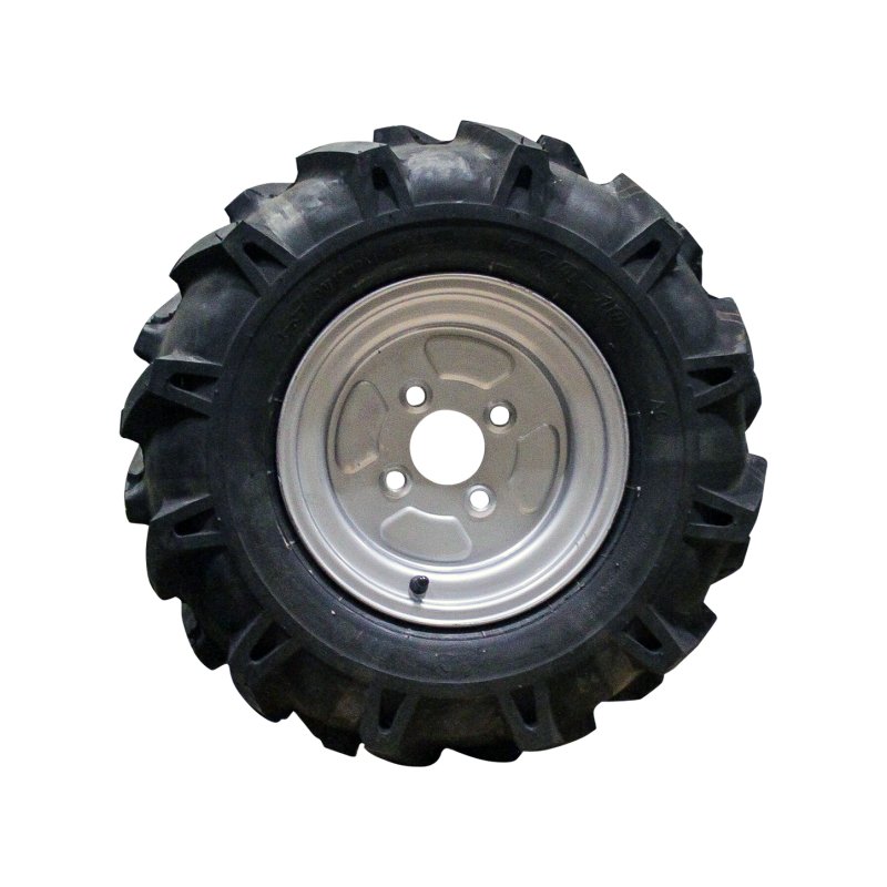 air tire + wheel 5.00 - 10 3.50Bx10H2 ET-2.1 60/100/4 steel V-8803 silver grey