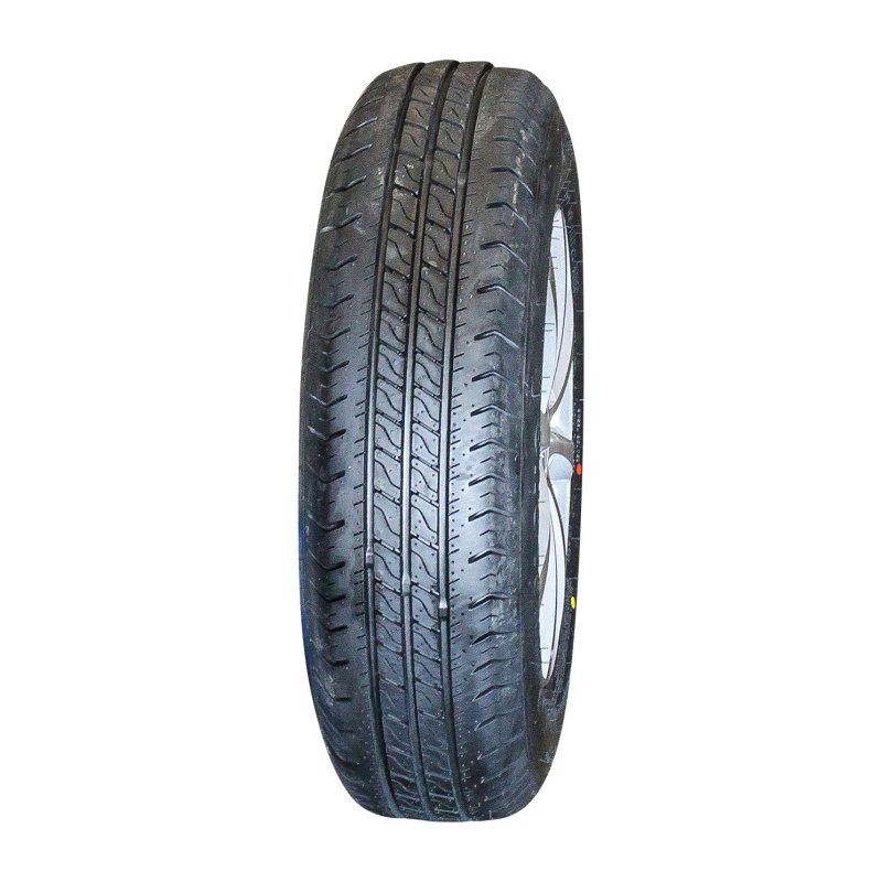 Komplettrad 155/80 R13 5Jx13H2 ET30 57/100/4 Leichtmetall R701 M+S Silbergrau