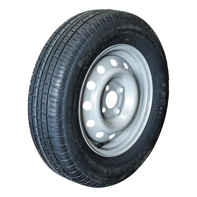 air tire + wheel 155/80 R13 ST290 M+S 4Jx13H2 84 N ET30 57/100/4 steel silver grey