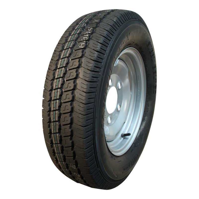 air tire + wheel 175 R13C 4Jx13H ET0 94/140/5 steel Maxmiler Pro silver grey
