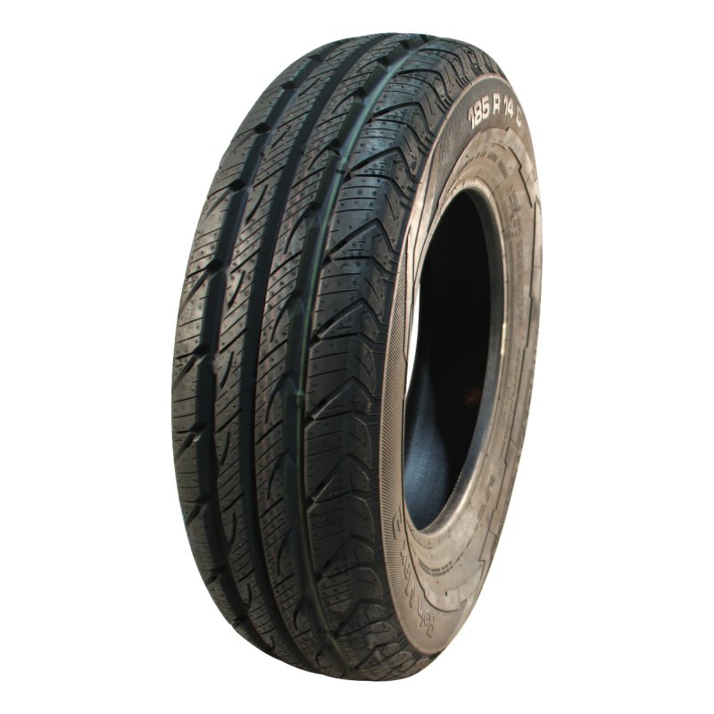 pneu + roue 185 R14C 5½Jx14H2 ET30 67/112/5 métal léger Rain Max 5 gris
