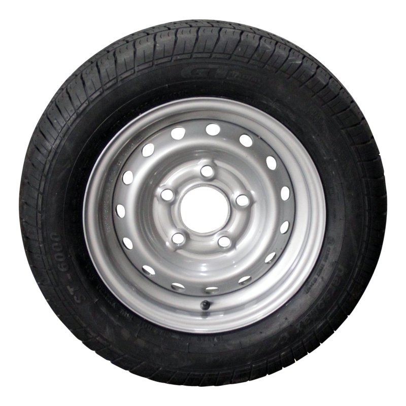 air tire + wheel 185/60 R12C 5½Jx12H2 ET30 67/112/5 steel Kargomax ST-6000 M+S silver grey