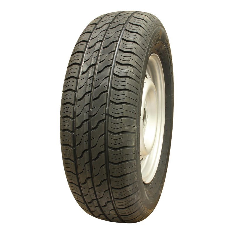 pneu + roue 185/70 R13 4½Jx13H2 ET30 57/100/4 métal Kargomax XL ST-4000 M+S gris argent