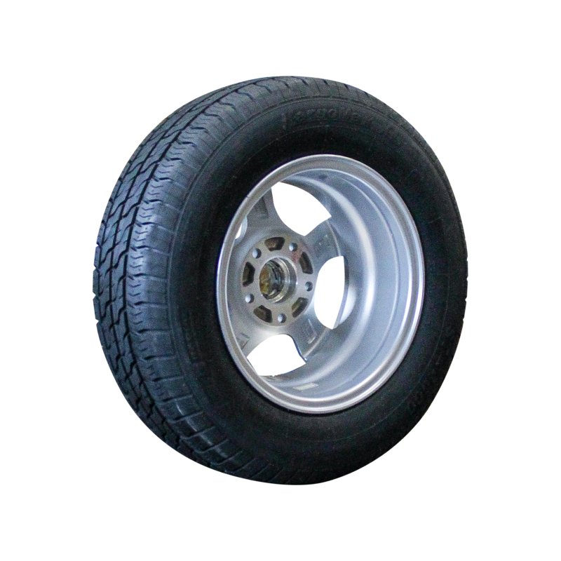 pneu + roue 185/70 R13 6Jx13H2 ET30 67/112/5 métal léger Kargomax XL ST-4000 M+S gris argent