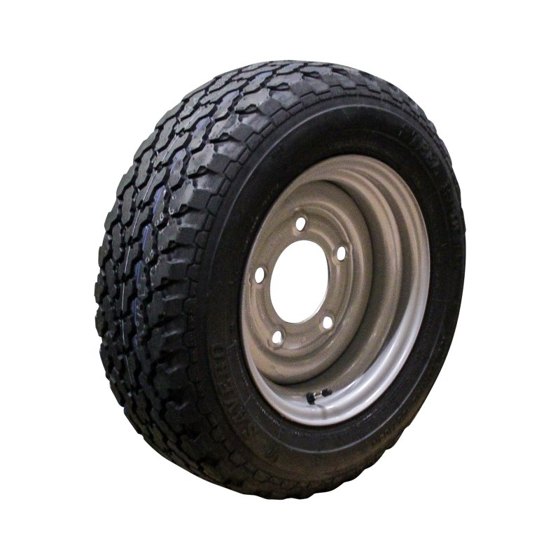 pneu + roue 185/70 R13C 6Jx13H2 ET7 115/165.1/5 métal Savero M+S gris argent approprié pour Ifor Williams