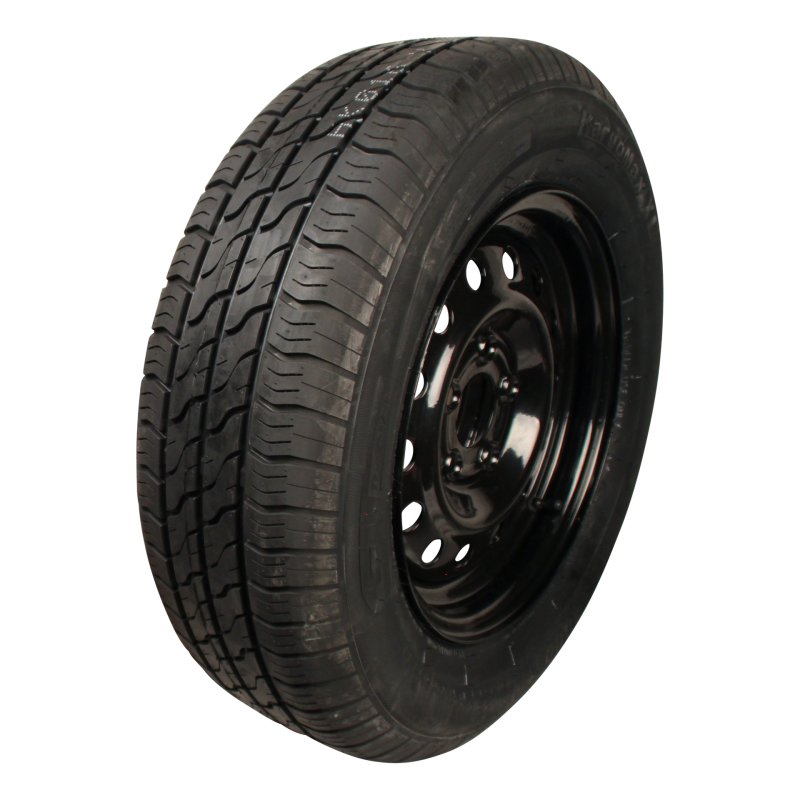 pneu + roue 195 R14C 5½Jx14H2 ET30 66,5/112/5 métal Maxmiler Pro noir