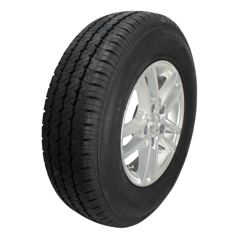 Komplettrad 195 R14C 5½Jx14H2 ET30 67/112/5 Leichtmetall Maxmiler Pro Grau