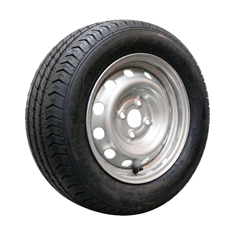 Komplettrad 195 R14C 5½Jx14H2 ET30 57/100/4 Stahl R701 M+S Silbergrau