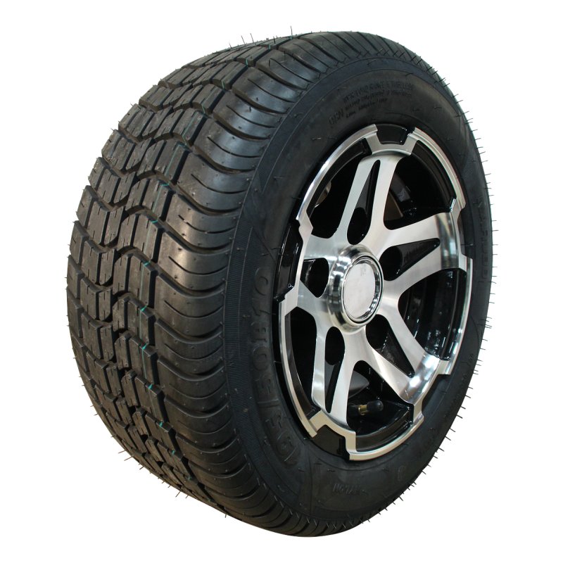 Komplettrad 195/50 B10 (18x8.00-10) 6.00Ix10H2 ET-4 67/112/5 Leichtmetall S-6502 Grau