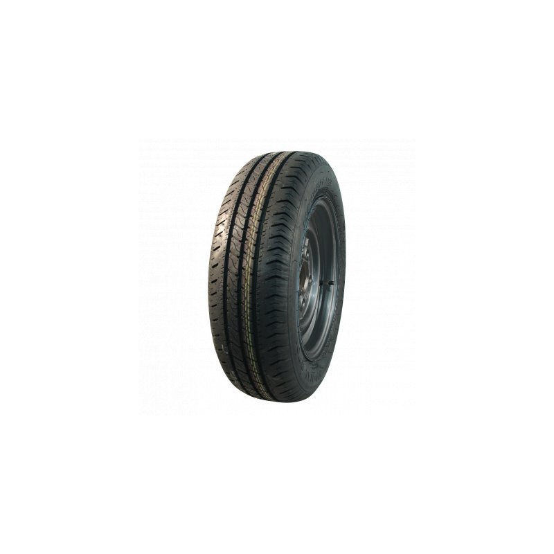 air tire + wheel 195/50 R13C 6Jx13H2 ET30 67/112/5 steel R701 M+S black