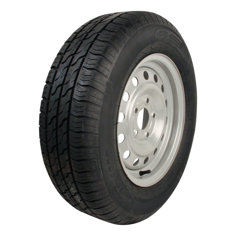 pneu + roue 195/70 R14 5½Jx14H2 ET30 66,5/112/5 métal XL Kargomax ST-4000 M+S gris argent