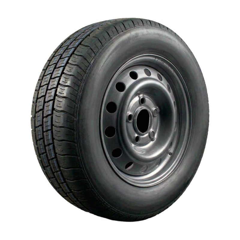 pneu + roue 195/70 R14C 5½Jx14H2 ET30 66,5/112/5 métal Kargomax ST-6000 M+S noir