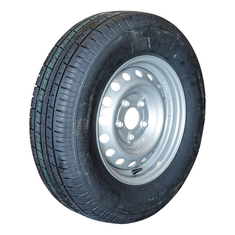 Komplettrad 195/70 R14C 5½Jx14H2 ET30 66,5/112/5 Stahl Kargomax ST-6000 M+S Silbergrau