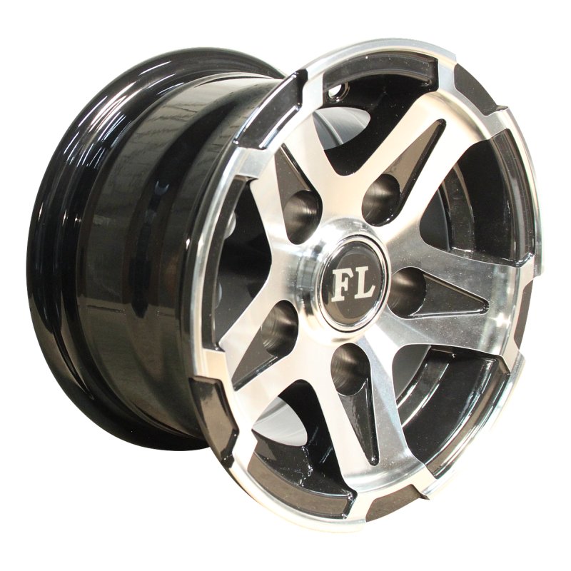 pneu + roue 20.5x8.0-10 6.00Ix10H2 ET-4 67/112/5 métal léger KT-705 gris