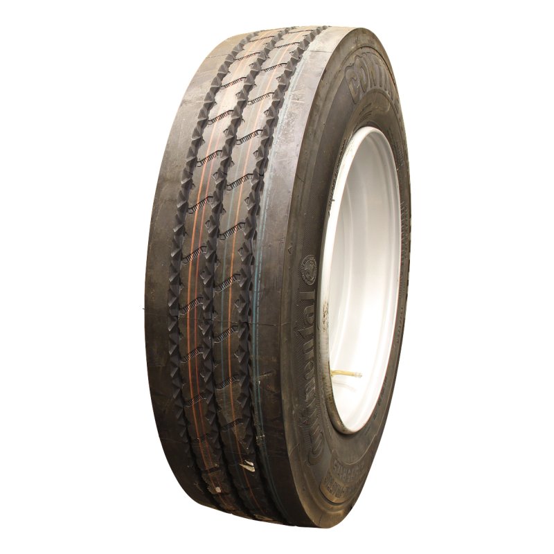 air tire + wheel 215/75 R17.5 6.75x17.5 ET0 161/205/6 steel HTR2 M+S silver grey