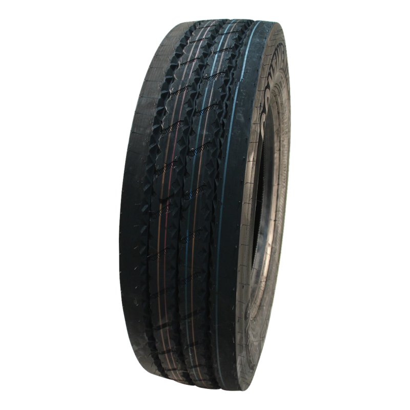 air tire + wheel 215/75 R17.5 6.75x17.5 ET0 161/205/6 steel HTR2 M+S silver grey