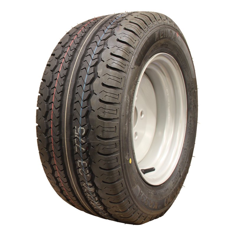 luchtband + wiel 225/55 R12C 7.00Ix12H2 ET10 66,5/112/5 staal KR-33A HS Komendo "E" M+S zilvergrijs