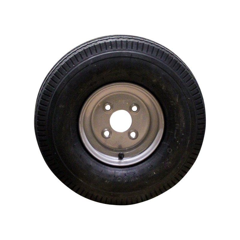 air tire + wheel 5.00-8 3.00Dx8 ET0 60/100/4 steel HF-214 silver grey