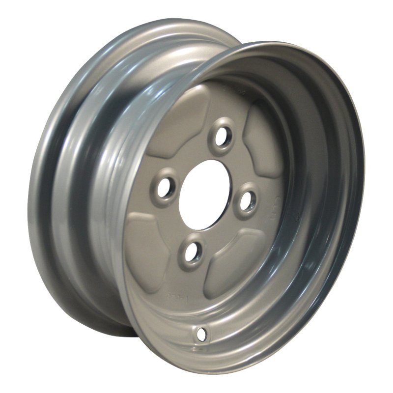 air tire + wheel 5.20-10 3.50Bx10H2 ET-2.1 60/100/4 steel HF-268 silver grey
