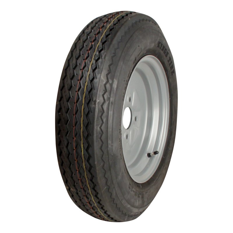 air tire + wheel 5.30-12 4.00Bx12H2 ET0 60/100/4 steel KT-701 silver grey