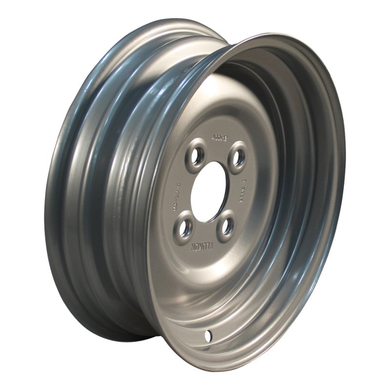 air tire + wheel 5.30-12 4.00Bx12H2 ET0 60/100/4 steel KT-701 silver grey
