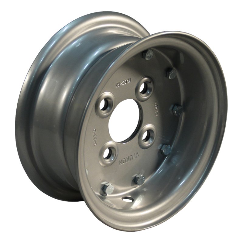 pneu + roue 6.00-9 4.00E-9 ET0 58/98/4 métal gris
