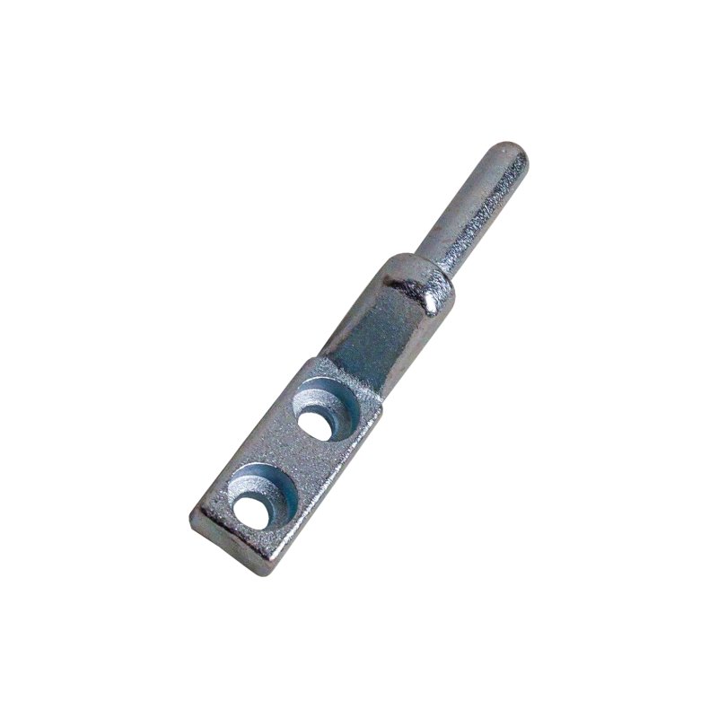 pivot zingué Goupille Ø12x50, trous pour vis axe à axe 30, Ø9.5