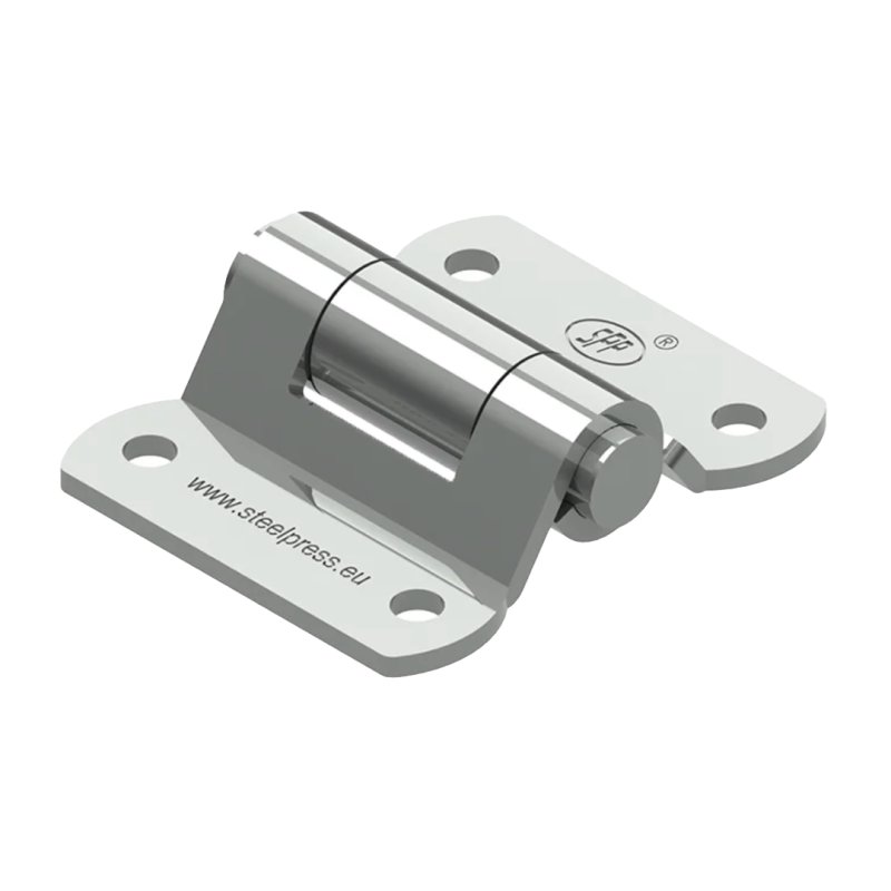 charnière de porte 44 x 53mm lame de charnière galvanisé non démontable