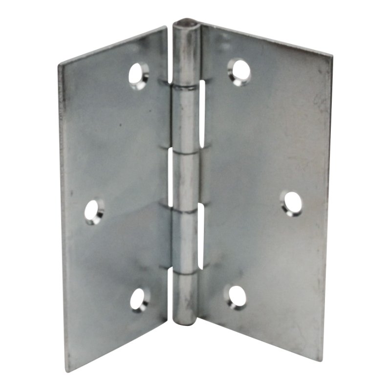 charnière, angle droit avec goupille 80 x 80mm