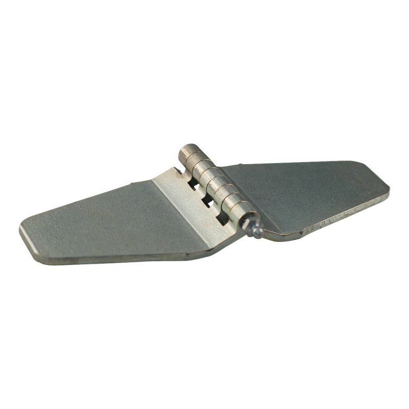 charnière papillon avec graisseur 80 x 230mm lame de charnière galvanisé