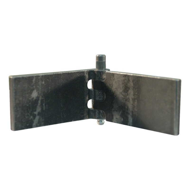 straight door hinge with pin and grease nipple 40 x 80mm hinge blade not treated demountable