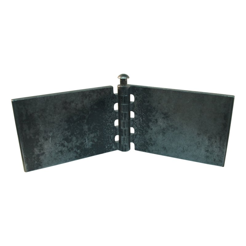 straight door hinge with pin and grease nipple 80 x 240mm hinge blade not treated