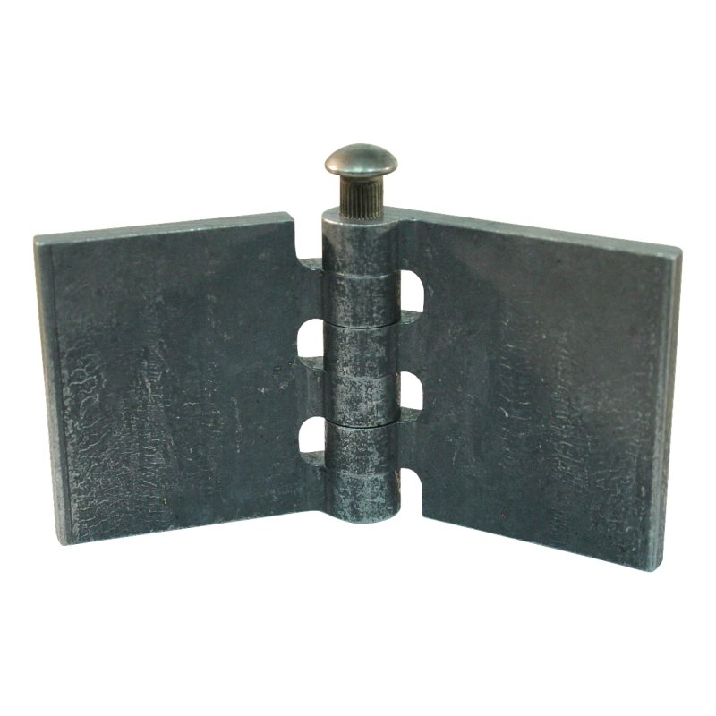 straight door hinge with steel pin 60 x 60mm hinge blade not treated demountable