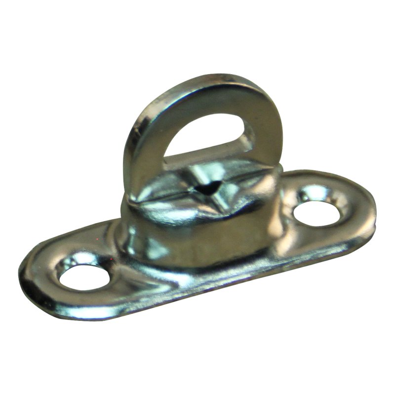swing-lock brass nickel plated for eye 22,5x13,5mm