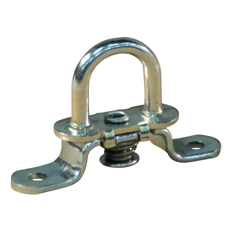 espagnolette zingué pour œillet 42x22mm