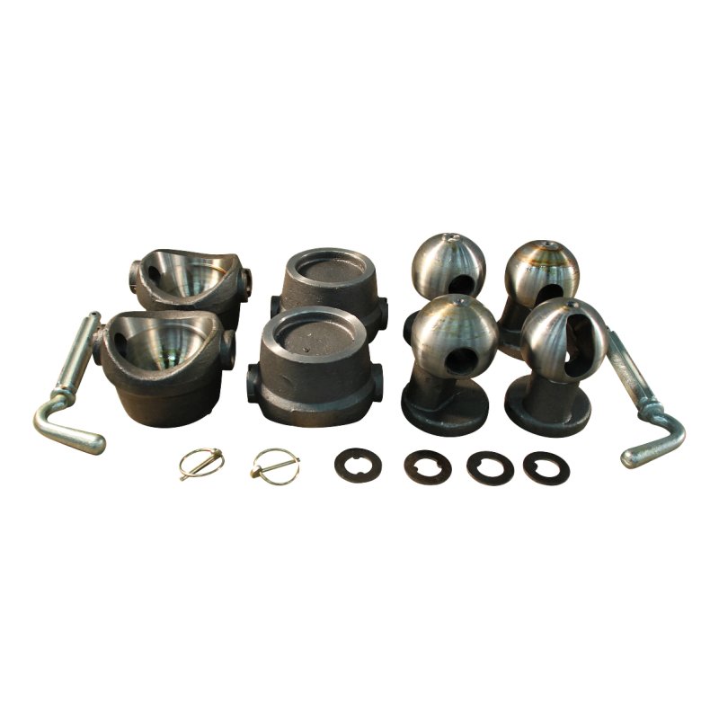 tipping ball set, 3-sides 15000kg