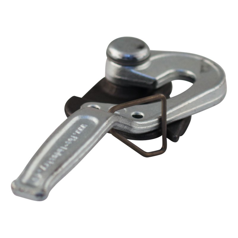 fixation d'angle avec ressort de sécurité en inox gauche