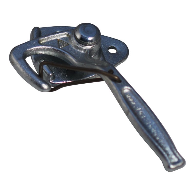 fixation d'angle avec ressort de sécurité en inox nr. 0 droit