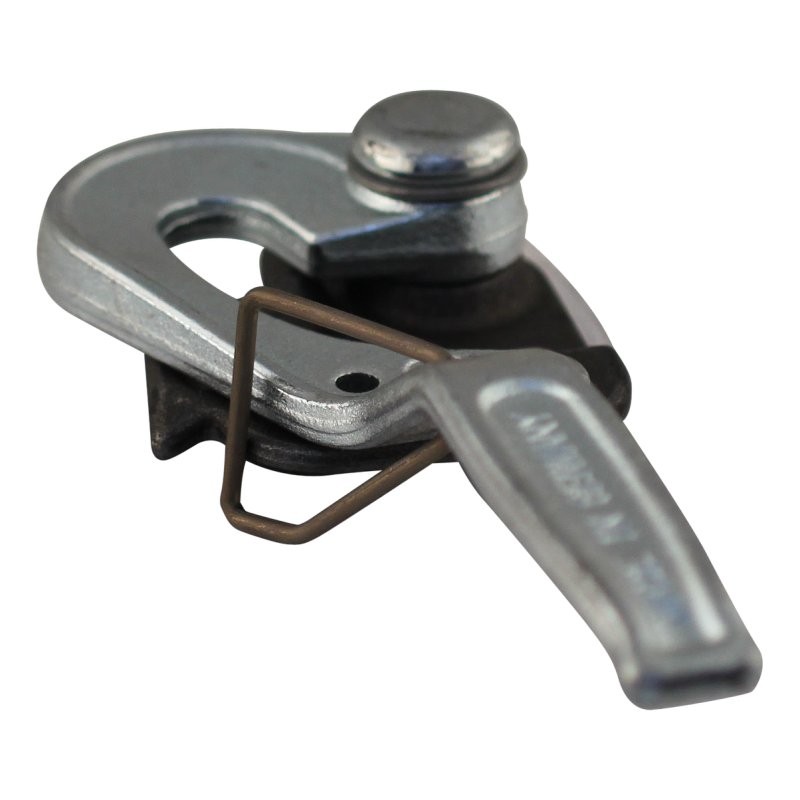 fixation d'angle avec ressort de sécurité en inox droit
