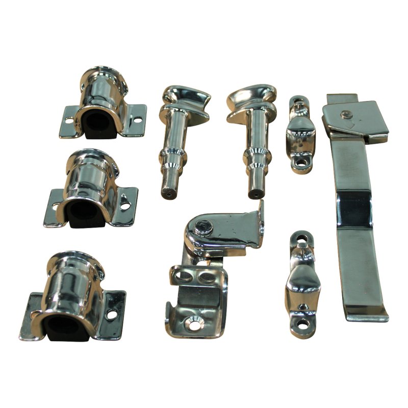 fermeture de conteneur gauche inox pour tube Ø22