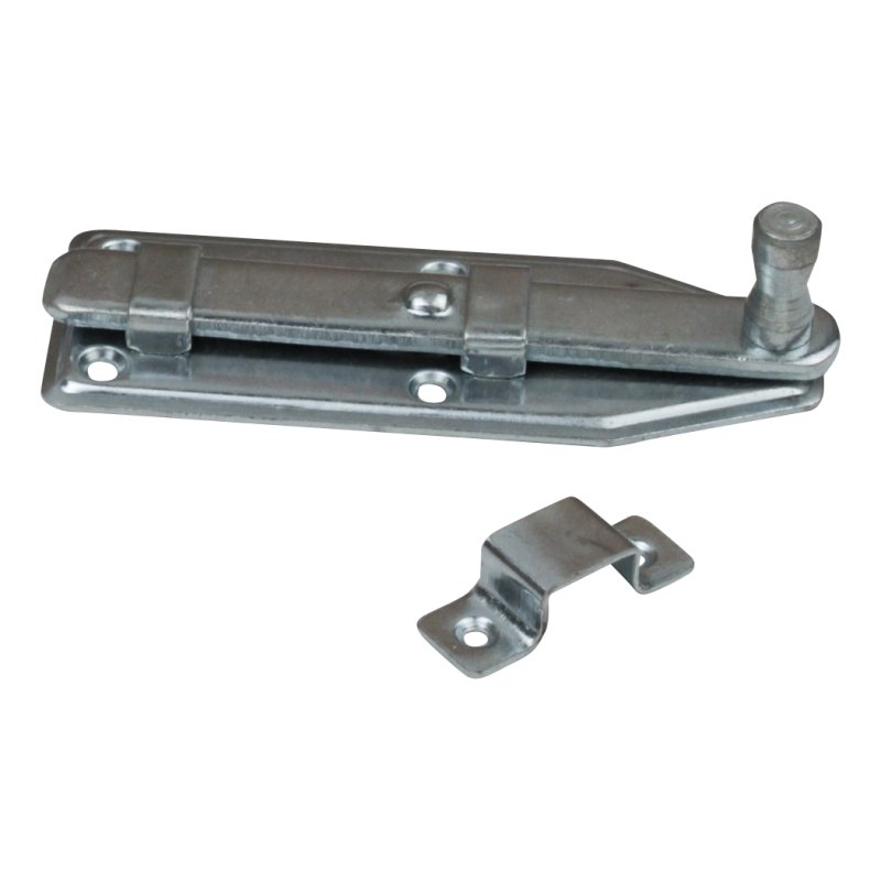 Boulon plat coulissant zingué 100 x 35mm