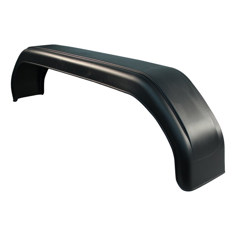 garde-boue essieu double plastique 220mm x 1550mm modèle angulaire