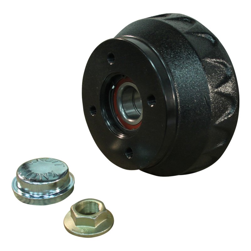 brake hub with compact bearing 160x35 100x4