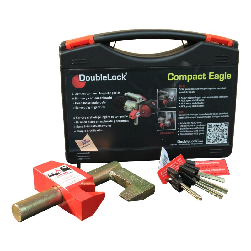 coupling lock Compact Eagle unbraked and braked trailers SCM