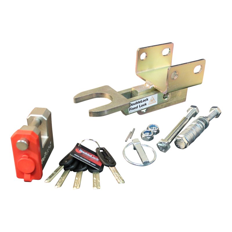 Fixed Lock AK301 remorques freinée Al-ko AK301 SCM 2x M12 horizontales